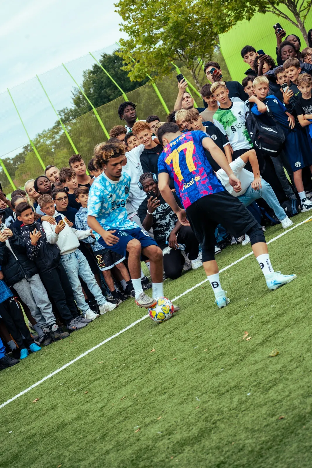 1VS1-Duell vor Zuschauern bei einem Cubanito-Event